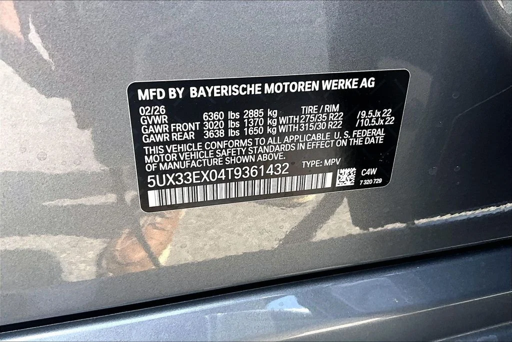 New 2026 BMW X6 xDrive40i 4D Sport Utility