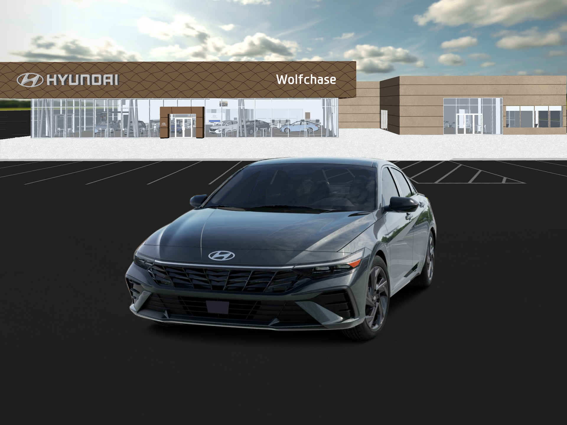 New 2026 Gray Hyundai SEL Sport Plus image 1
