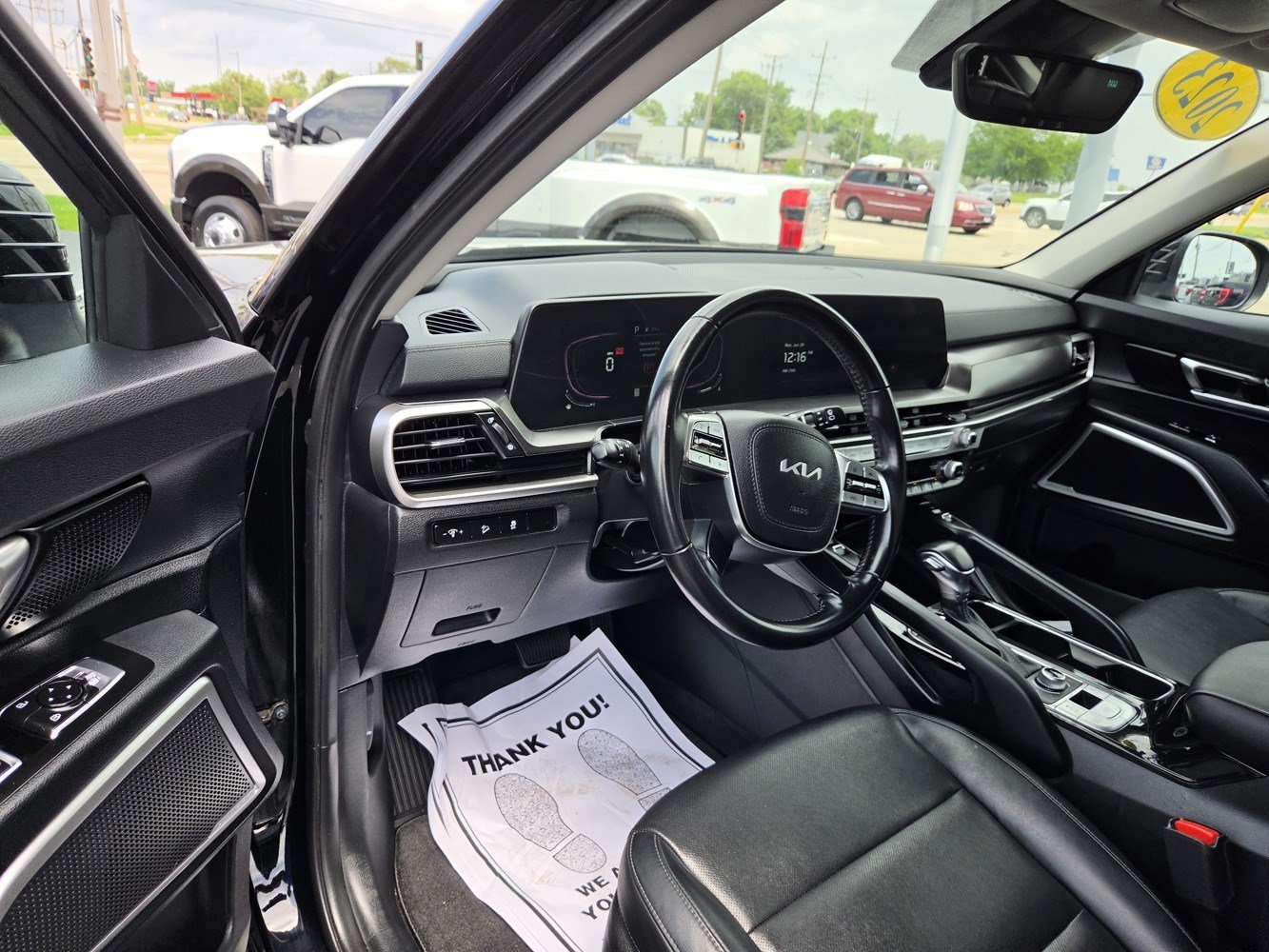 Used 2023 Ebony Black Kia S image 2