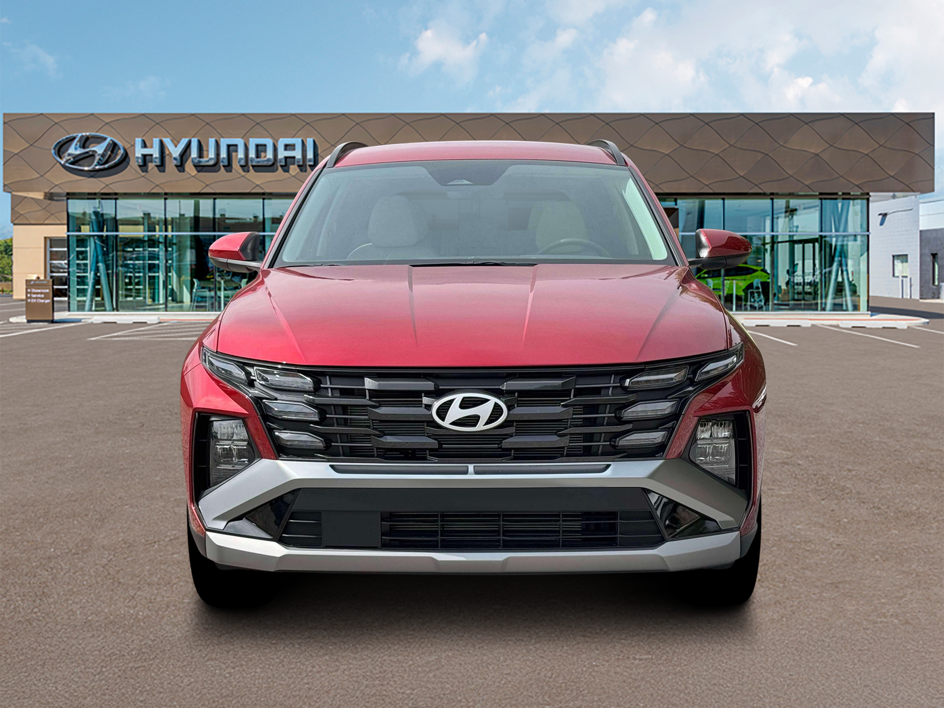 New 2026 Red Hyundai SEL AWD image 12