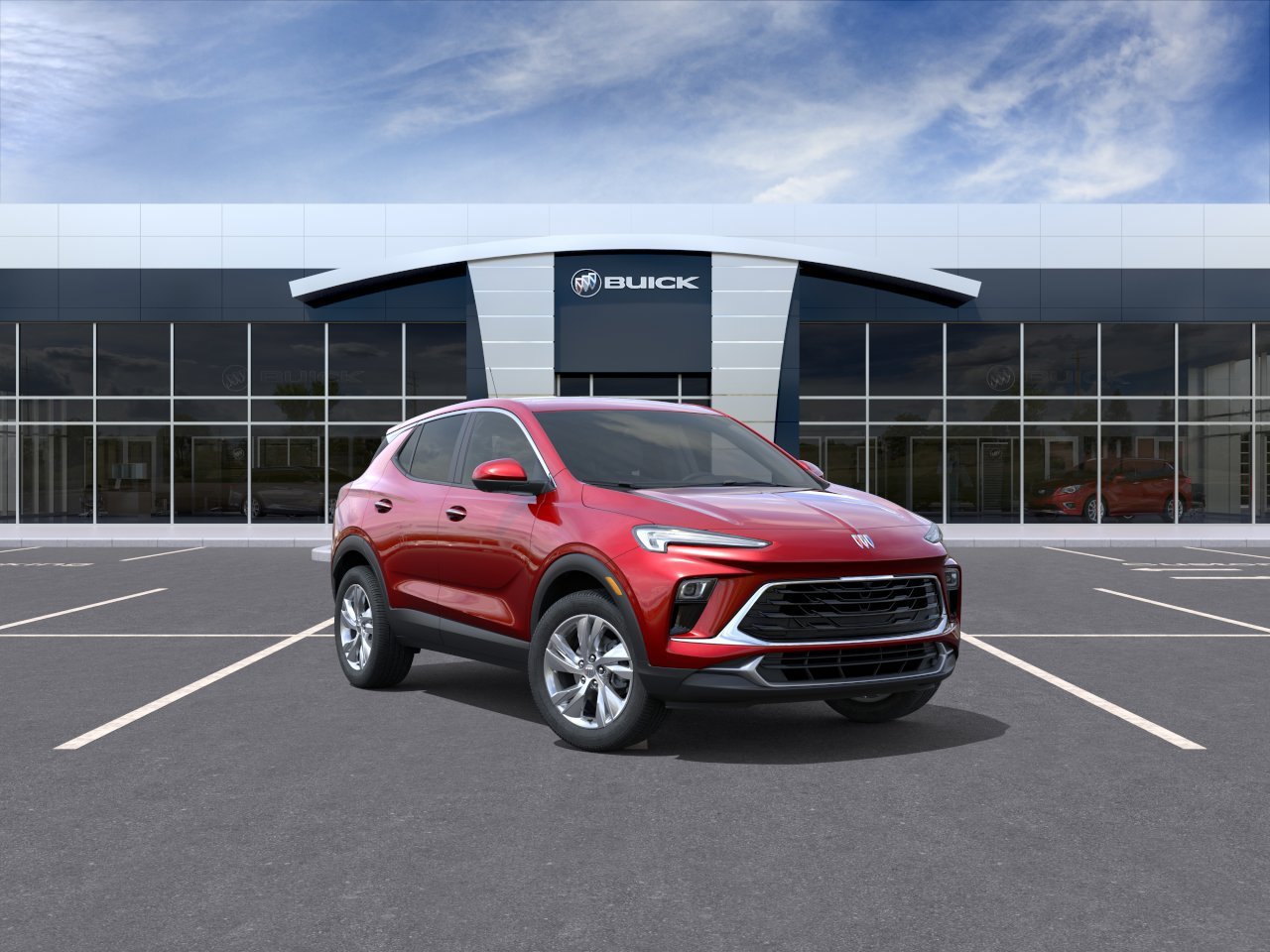 New 2026 Brilliant Red Buick Preferred image 1