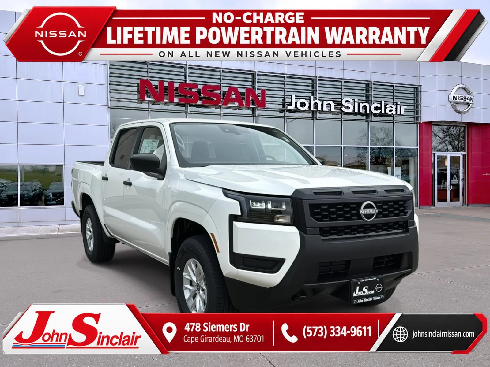 New 2026 Glacier White Nissan S image 1