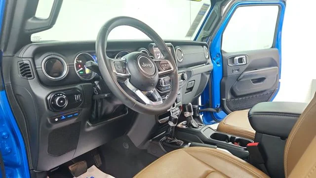 Used 2023 Blue Jeep Sahara 4xe image 15