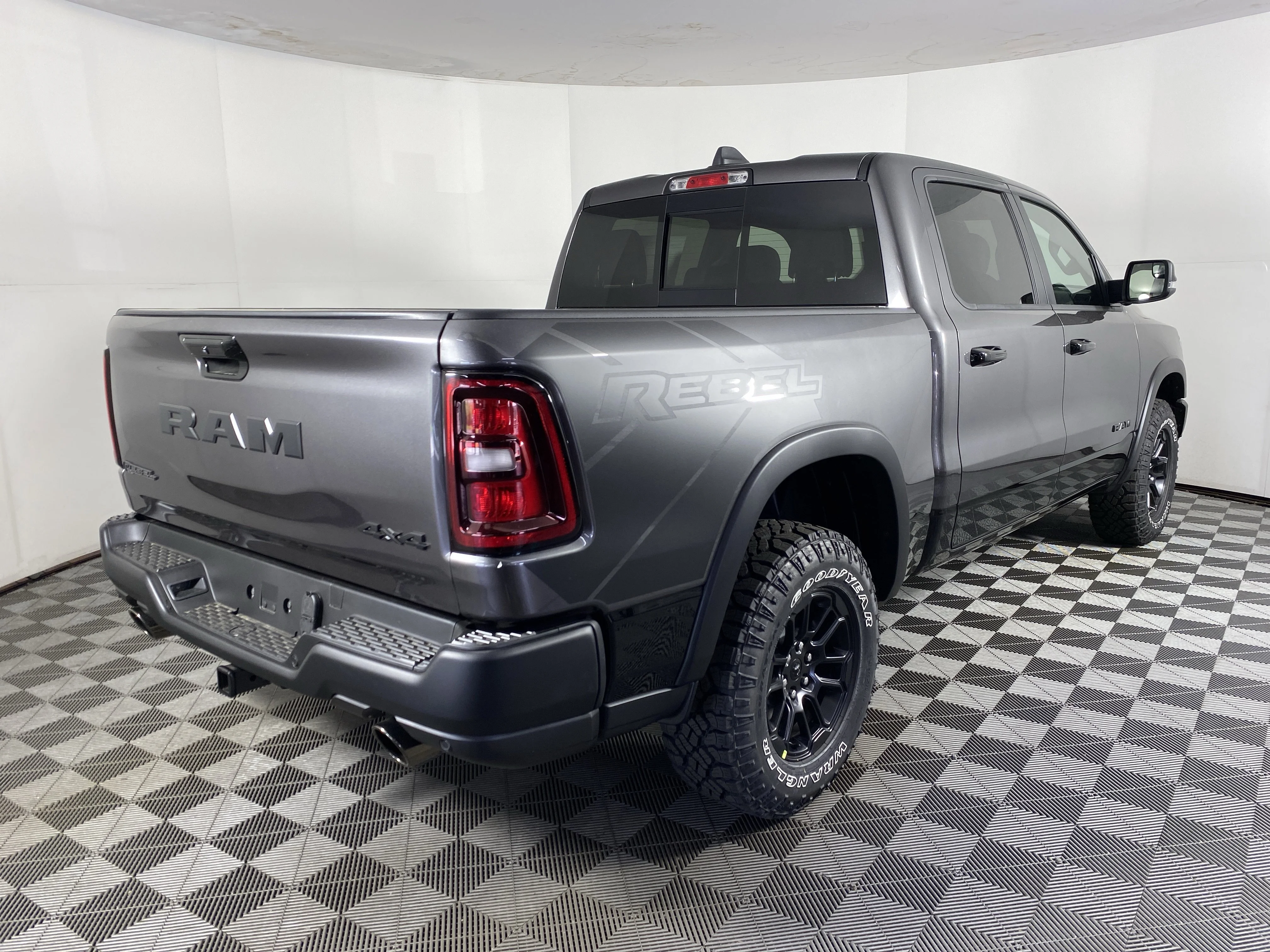 New 2026 Granite Crystal Metallic Clear-Coat Exterior Paint RAM Rebel image 8