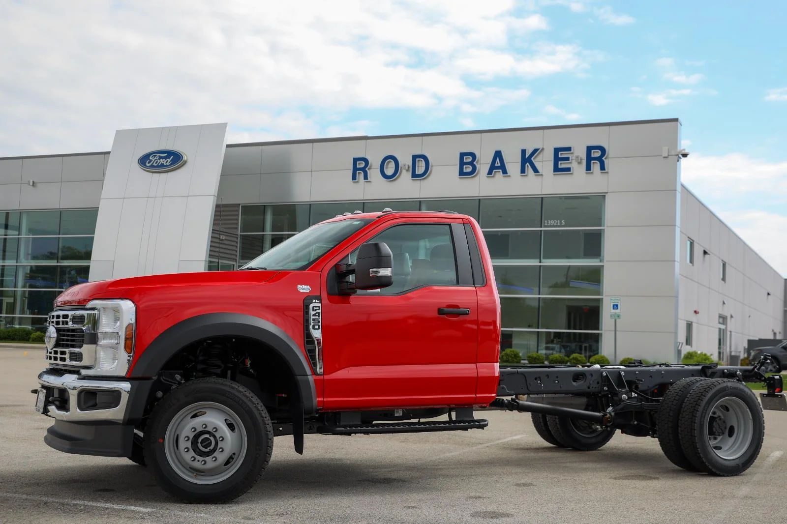 New 2026 Race Red Ford F-450® XL image 4