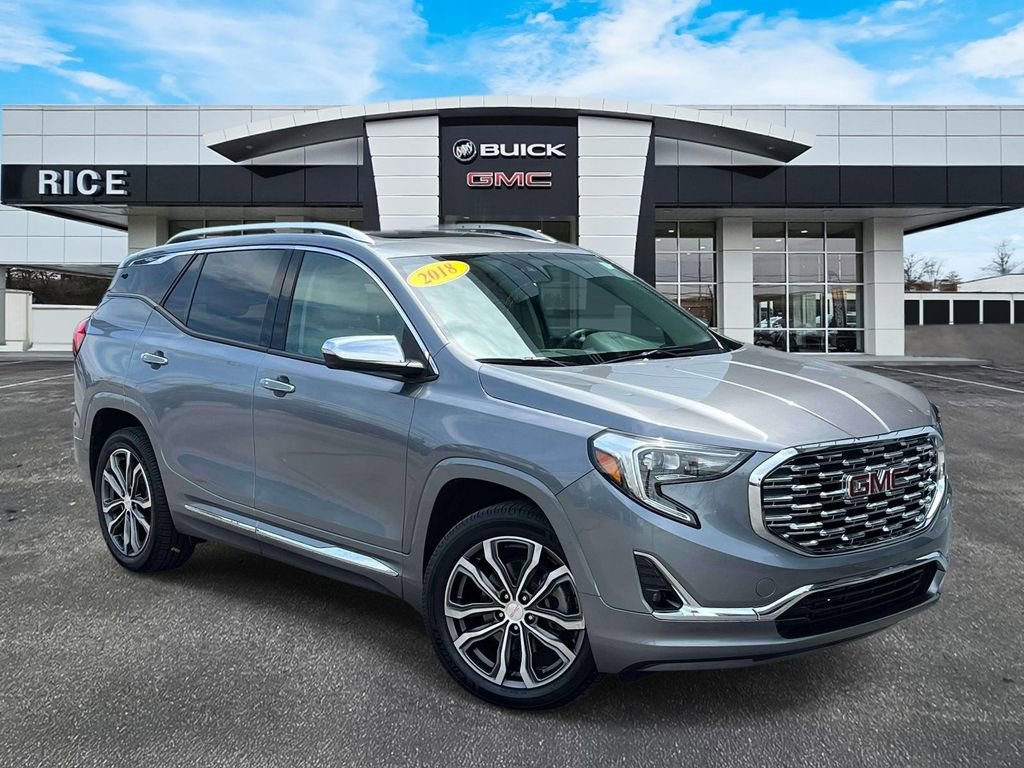 Certified Used 2018 SATIN STEEL METALLIC GMC Denali image 1
