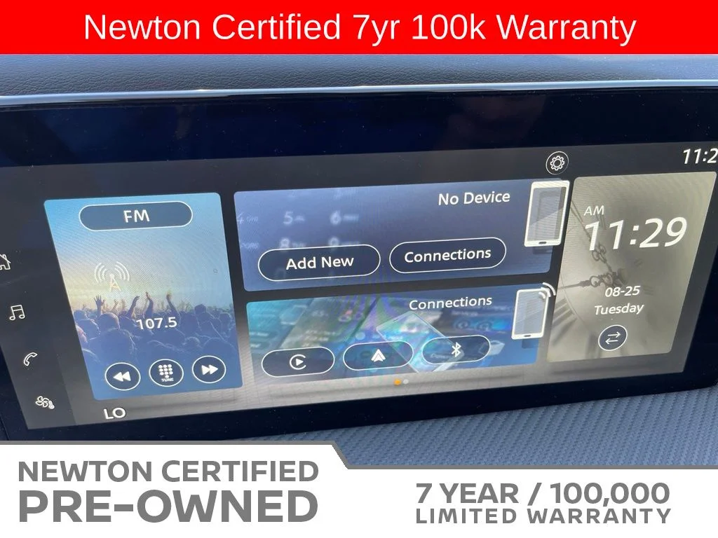 Certified Used 2025 Aspen White/Super Black Nissan SR image 19