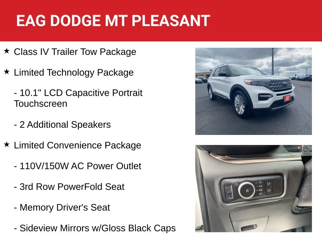 Used 2023 White Ford Limited image 12
