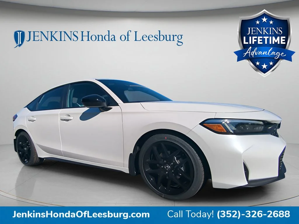 New 2026 Platinum White Pearl Honda Sport image 8