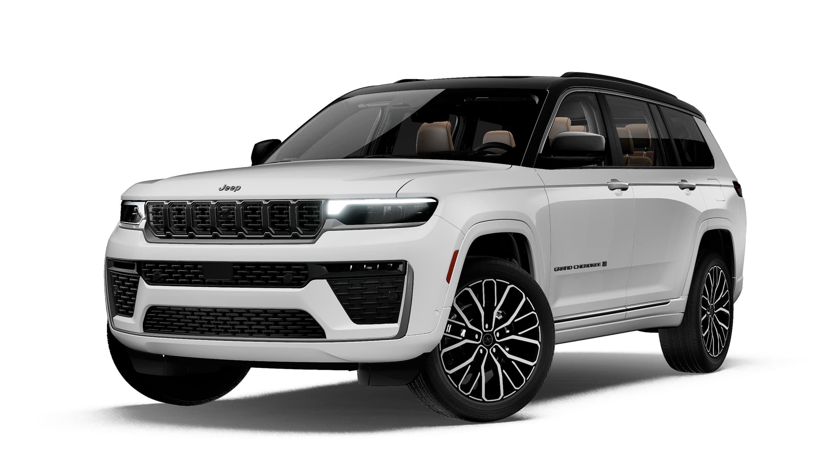 New 2027 Bright White Clear-Coat Paint Jeep Summit image 1