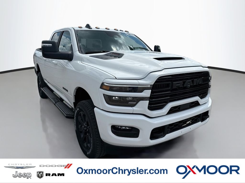 New 2026 Bright White Clear-Coat Exterior Paint RAM Laramie image 1