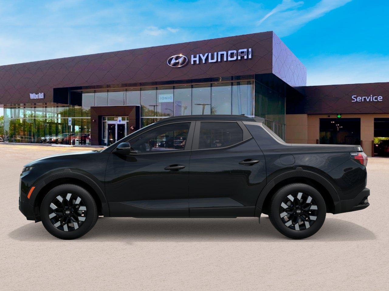 New 2026 Phantom Black Hyundai SEL AWD image 3