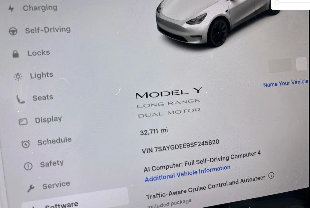 Used 2025 White Tesla Long Range image 7