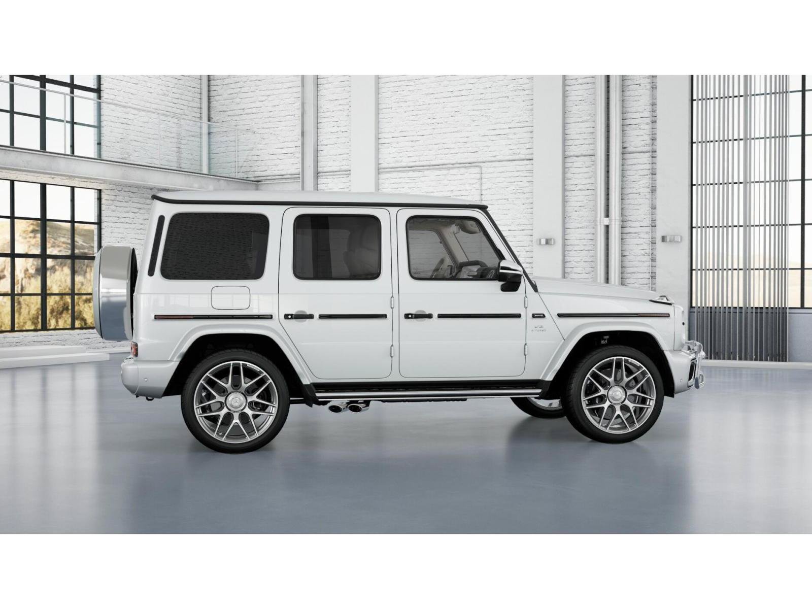 New 2027 MANUFAKTUR Moonlight White Metallic Mercedes-Benz AMG® G 63 SUV image 60