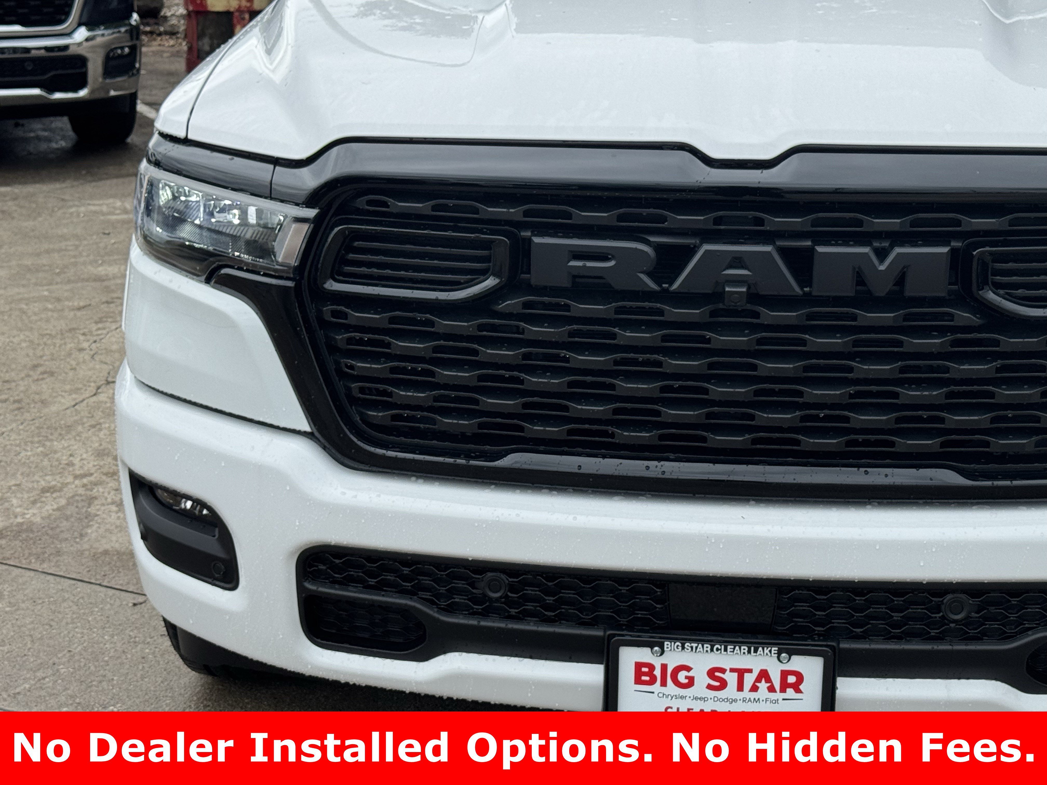 New 2026 Bright White Clearcoat RAM Lone Star image 5