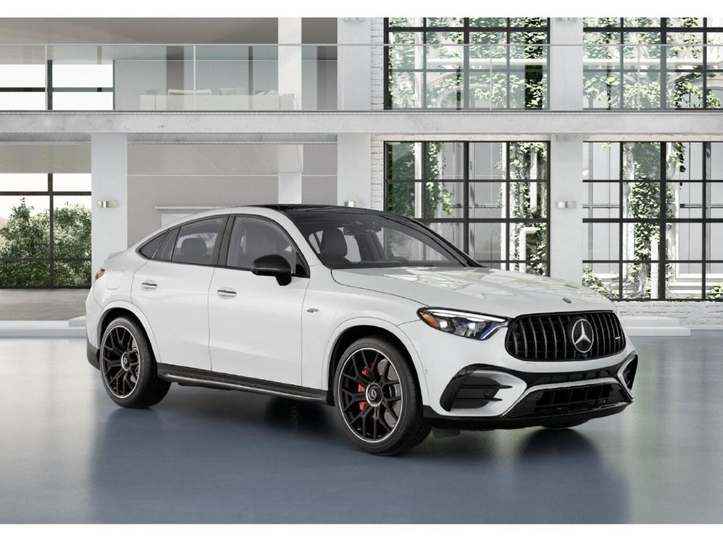 New 2027 MANUFAKTUR Moonlight White Metallic Mercedes-Benz AMG® GLC 53 4MATIC+ Coupe image 53
