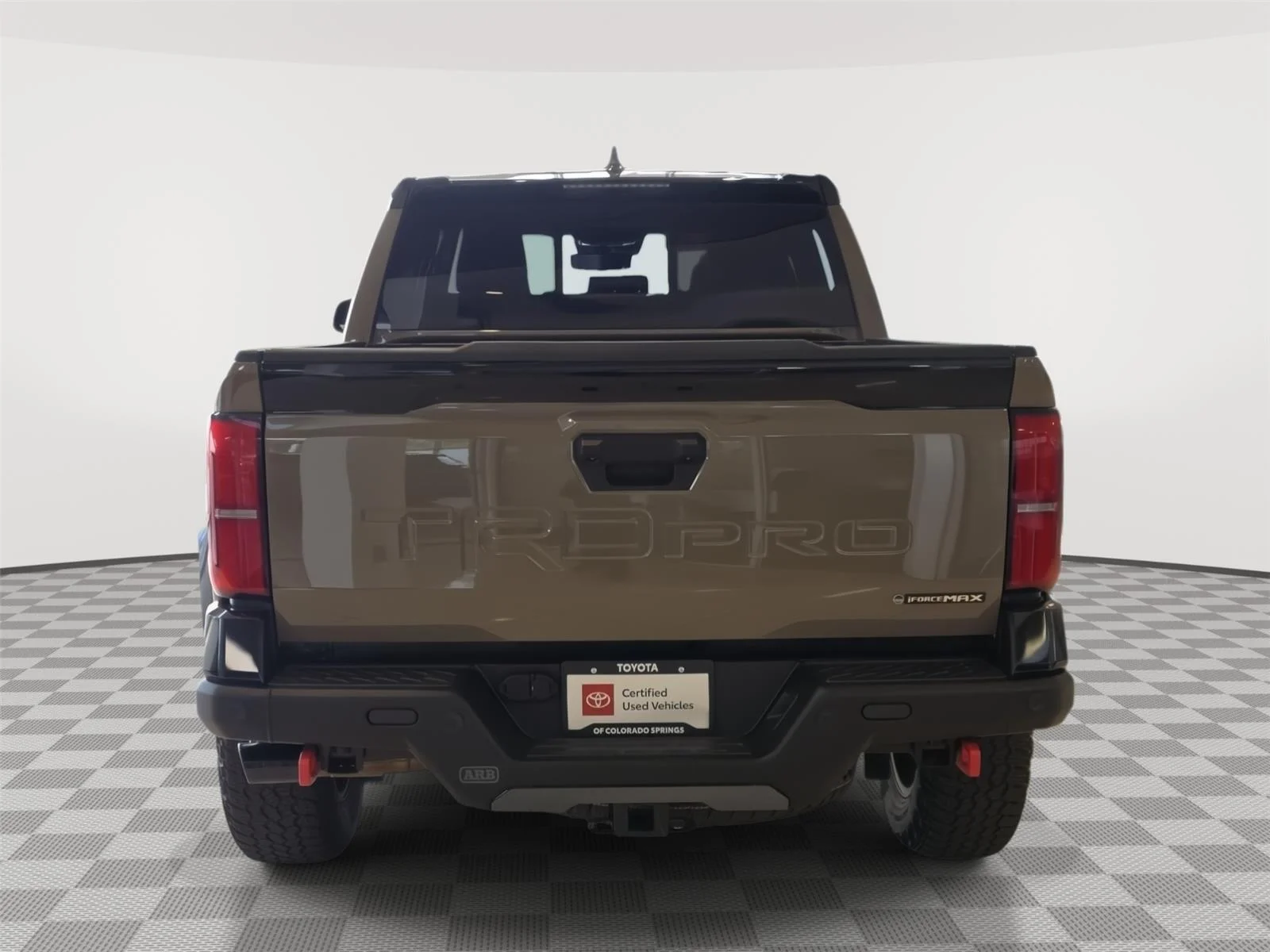 Certified Used 2025 Mudbath w/ Black Roof Toyota TRD Pro HV image 19