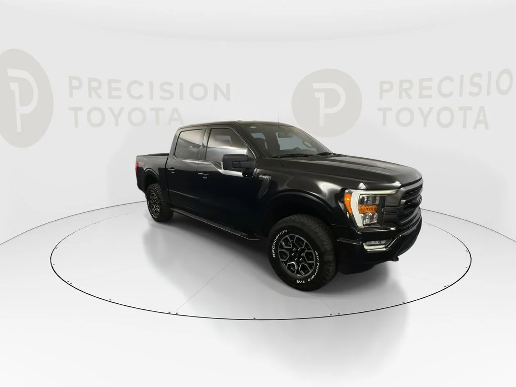 Used 2023 Black Metallic Ford XLT image 2