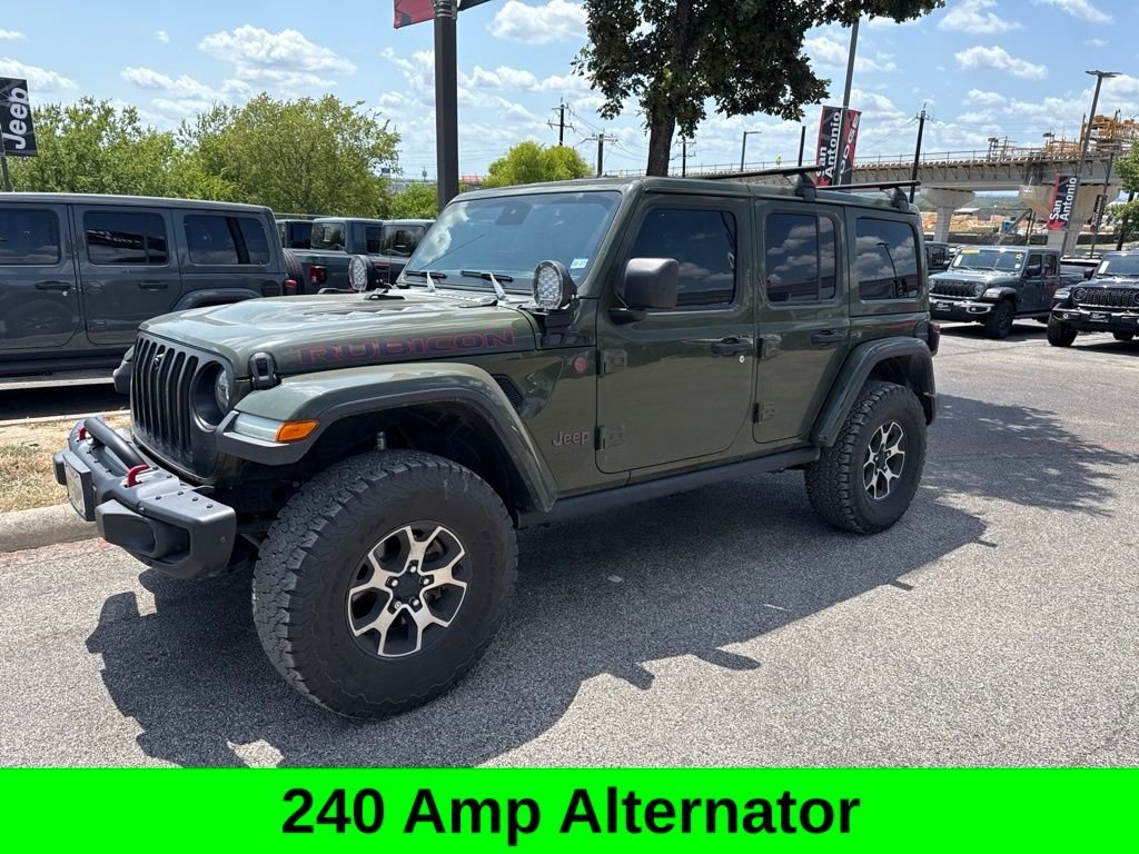 Used 2021 Green Jeep Unlimited Rubicon image 19