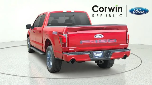 Certified Used 2025 Red Metallic Ford Lariat image 6