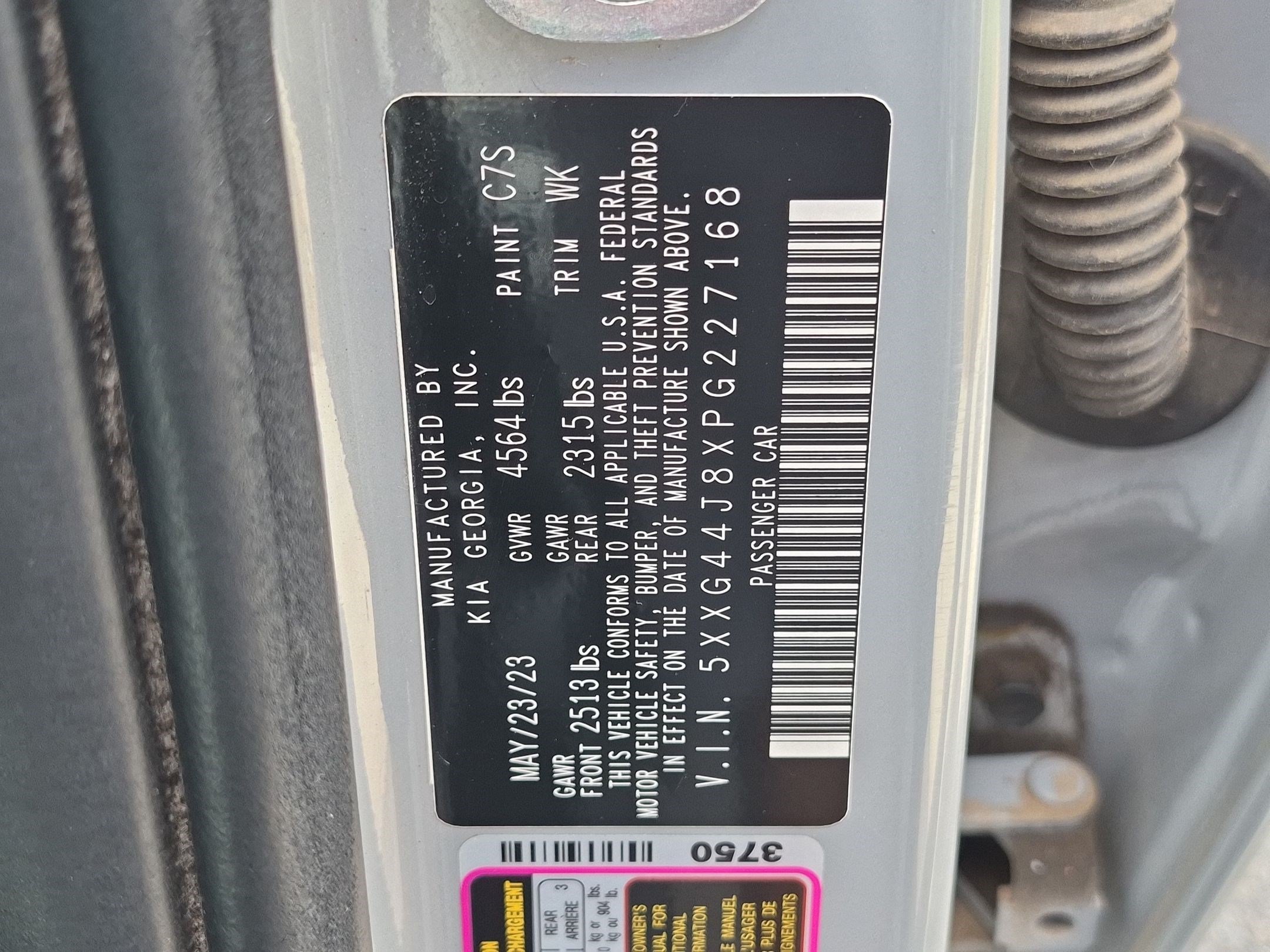 Used 2023 Wolf Gray Kia GT image 36