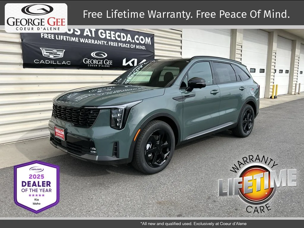 Cityscape Green 2026 Kia Sorento Plug-In Hybrid SX AWD SUV / Crossover