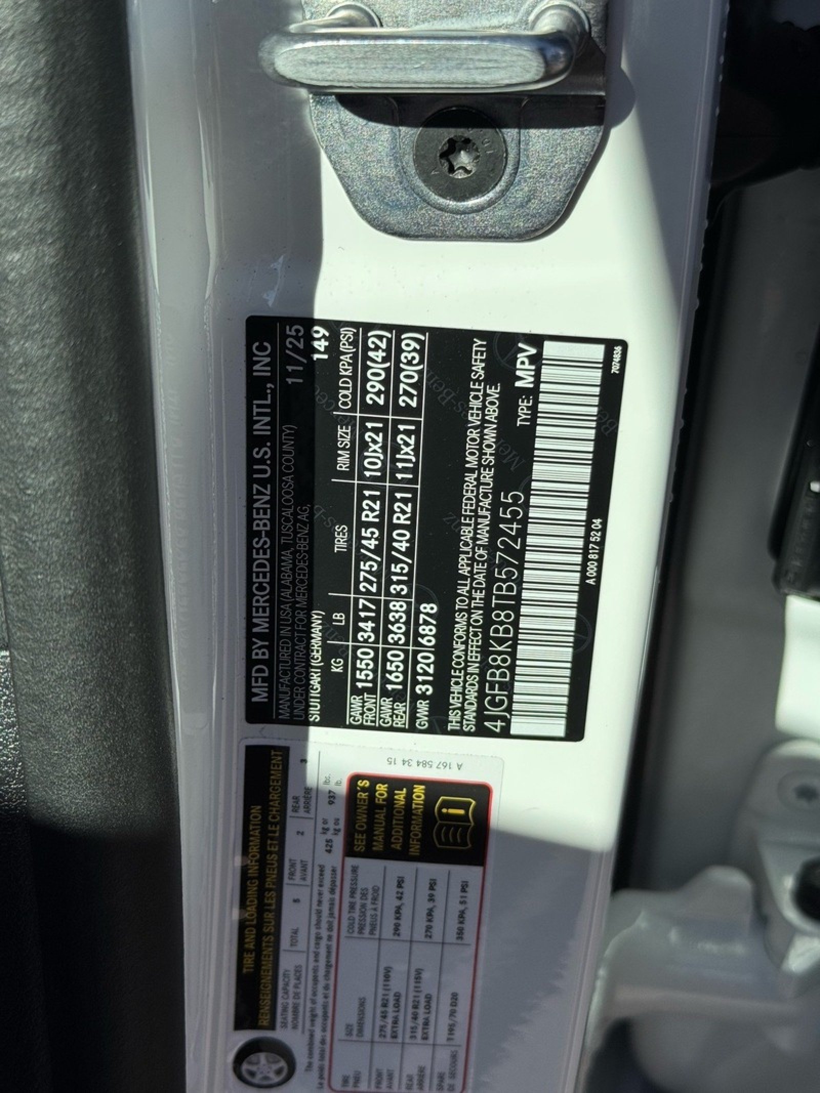 New 2026 Polar White Mercedes-Benz AMG® GLE 63 S 4MATIC+ SUV image 12
