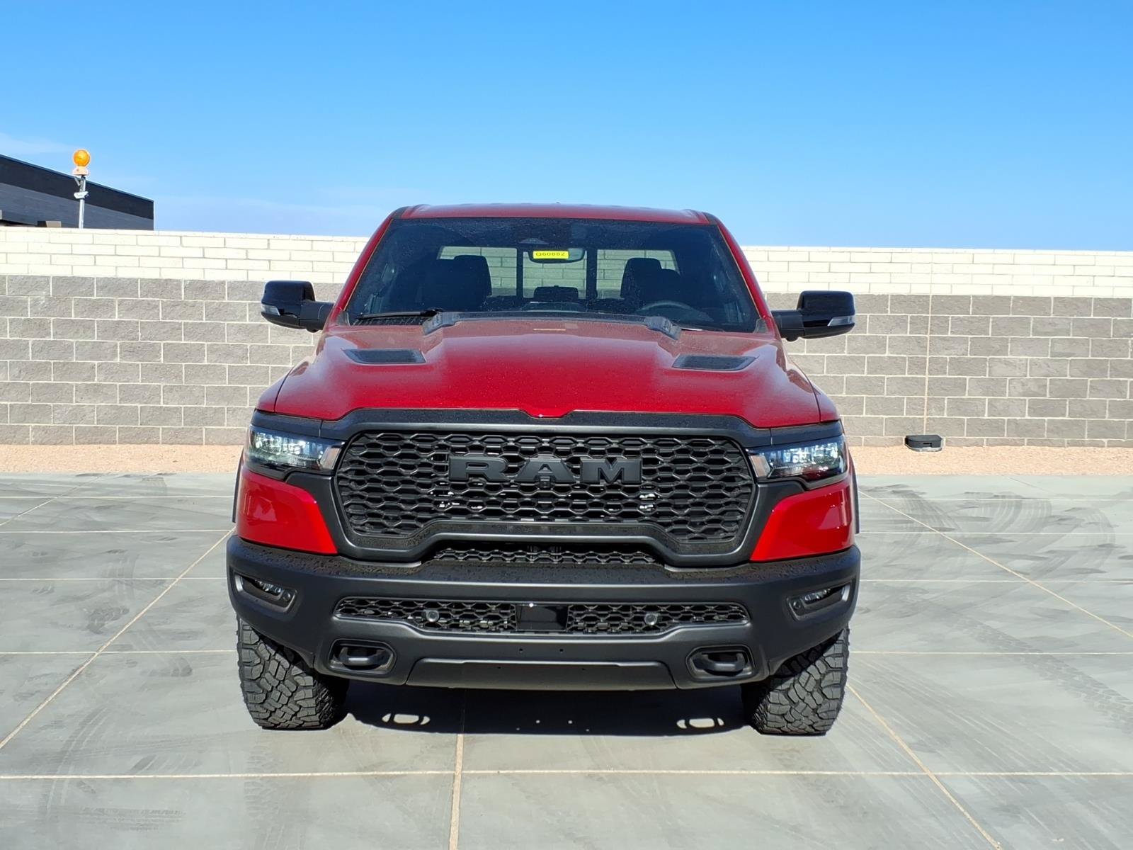 New 2026 Molten Red Pearl-Coat Exterior Paint RAM Rebel image 2