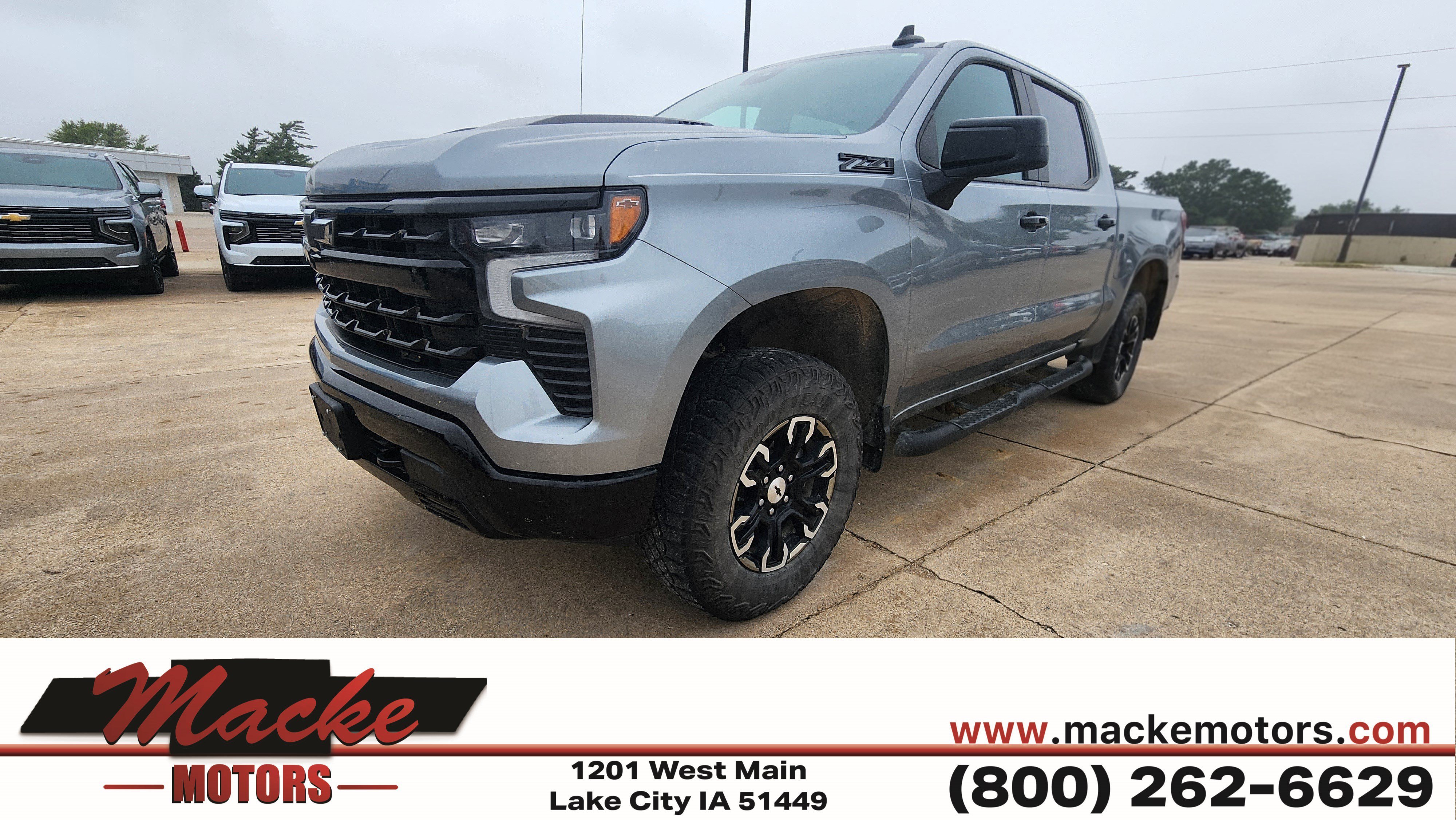 Certified Used 2025 Sterling Gray Metallic Chevrolet LT Trail Boss image 1