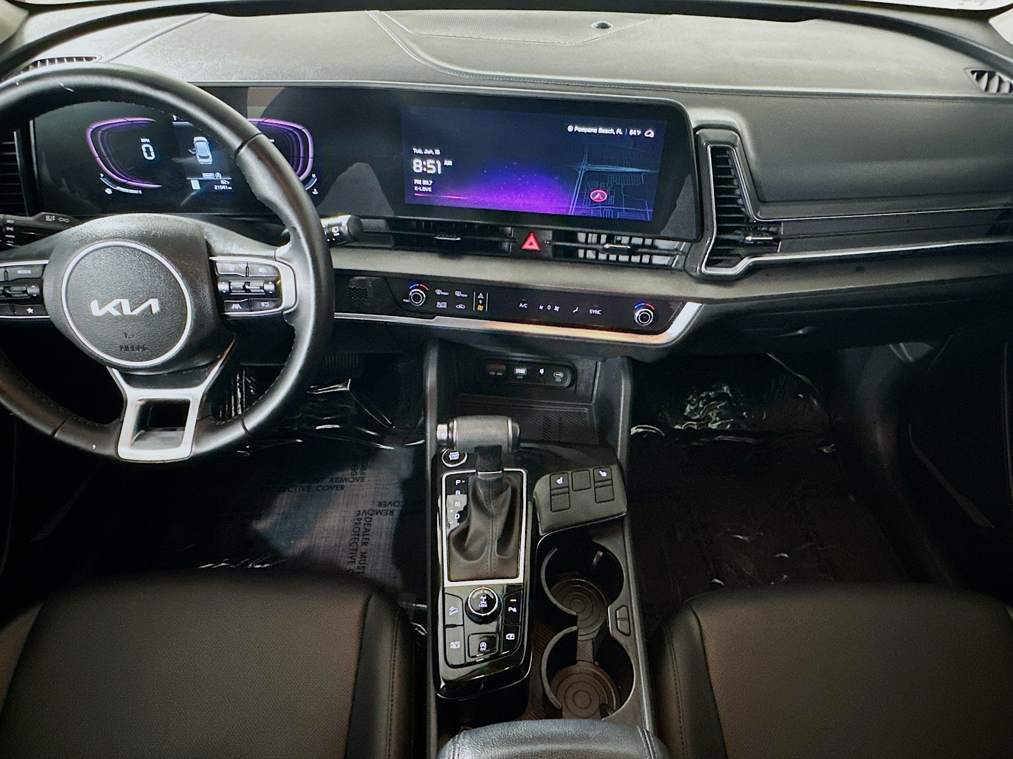 Used 2024 Ebony Black Kia EX image 27