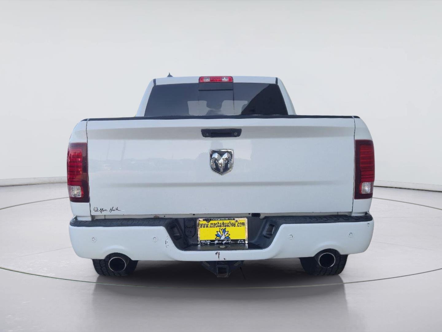 Used 2015 Bright White Clearcoat Ram Sport image 4