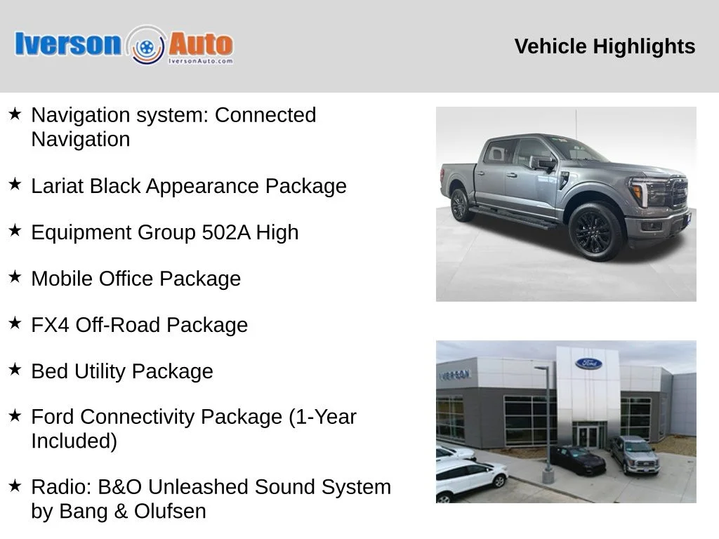 Used 2026 Gray Ford Lariat image 2