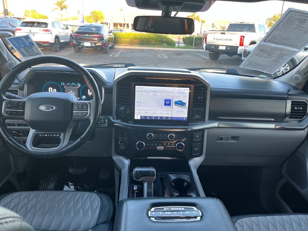 Used 2022 Black Ford Limited image 12