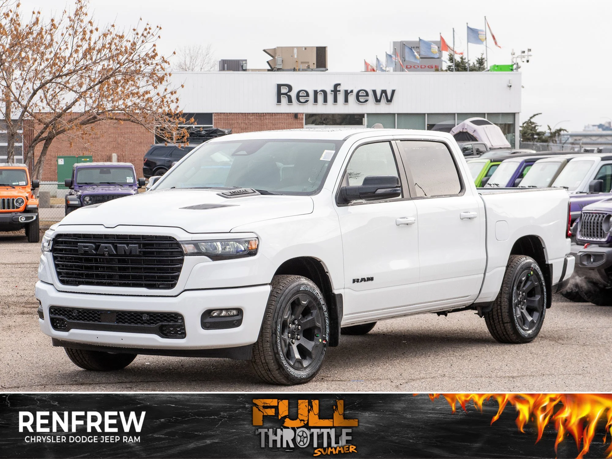 New 2026 White RAM Sport* image 1