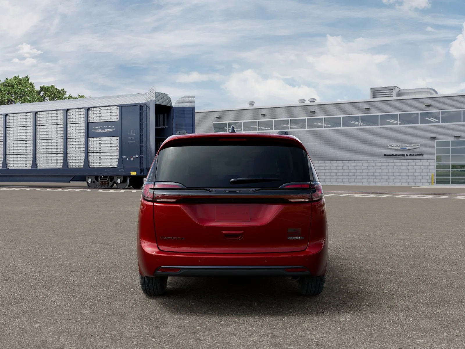 New 2027 Red Hot Pearl-Coat Exterior Paint Chrysler Select image 7