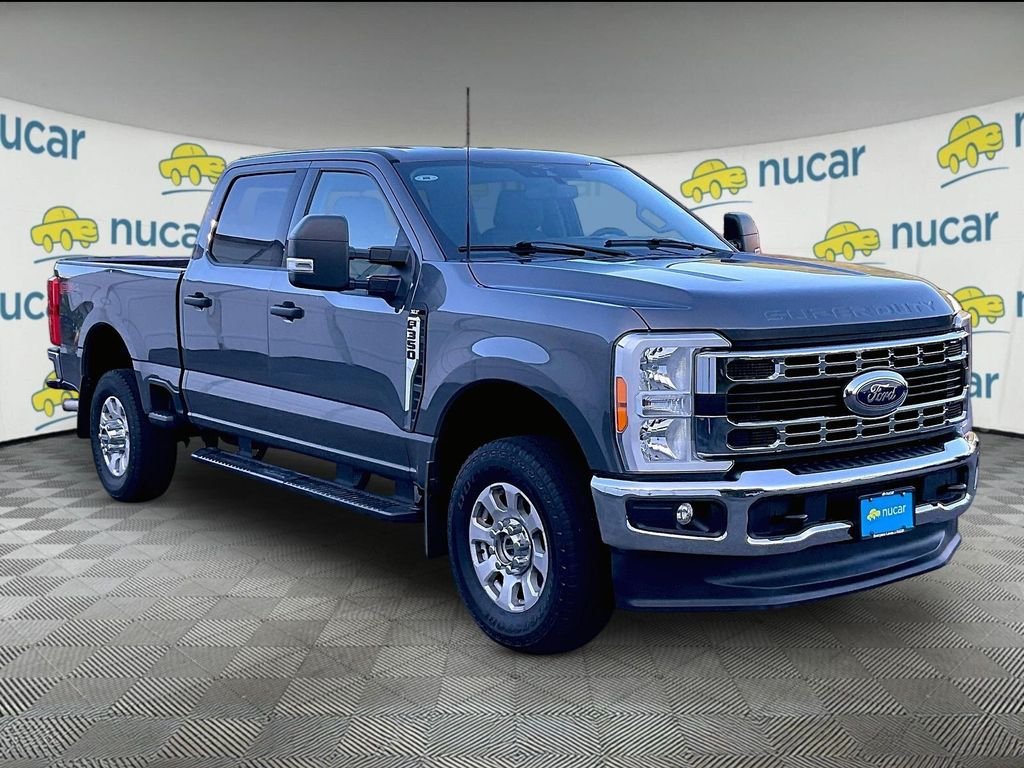 Used 2023 Carbonized Gray Metallic Ford XLT FX4 CrewCab image 1