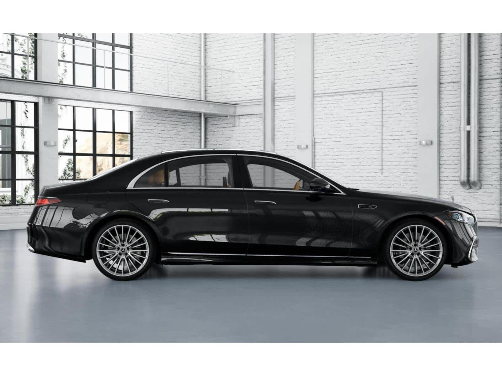 New 2027 Obsidian Black Metallic Mercedes-Benz S 580 image 2