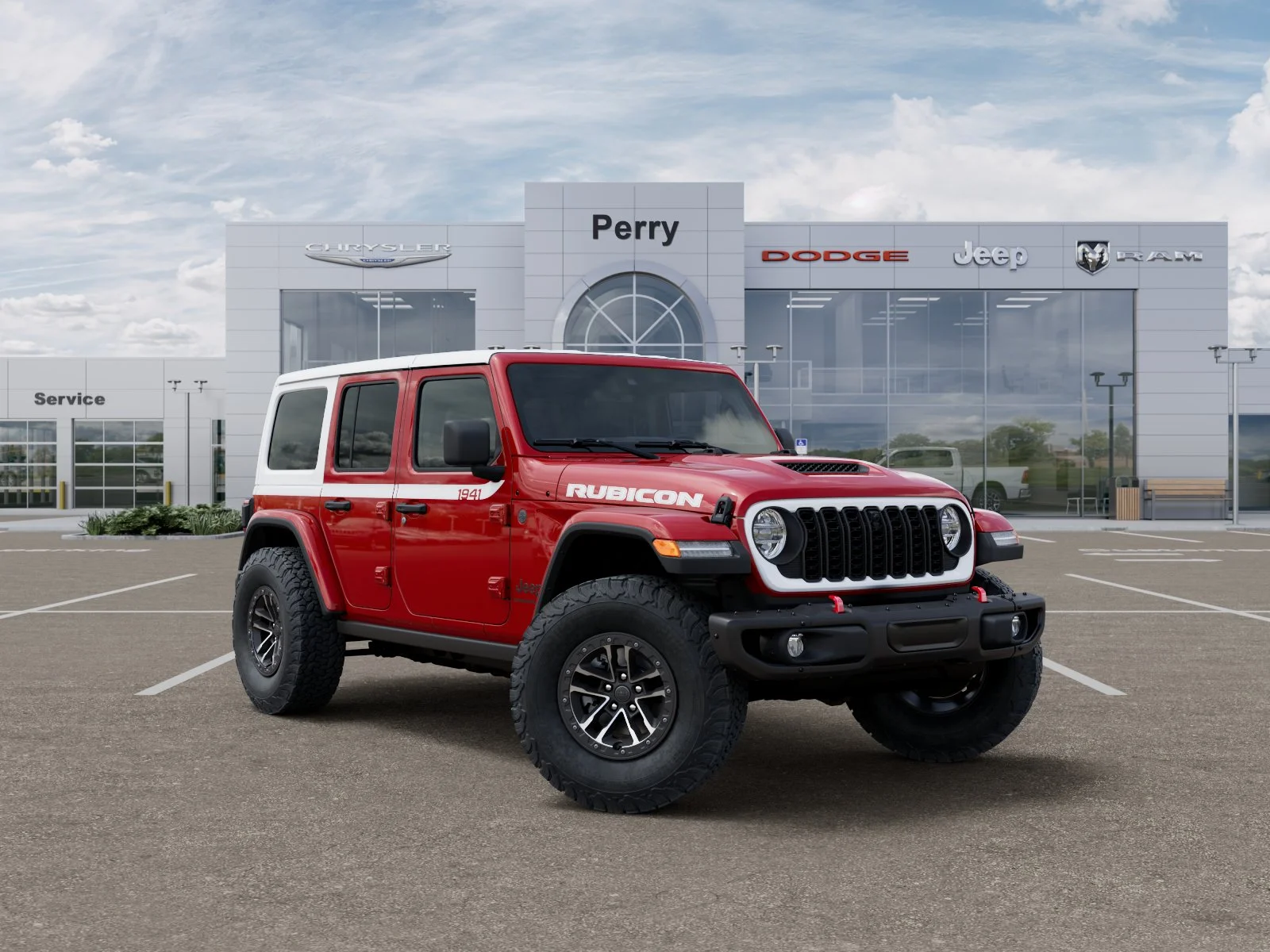 New 2026 Firecracker Red Clear-Coat Exterior Paint Jeep Rubicon X image 29