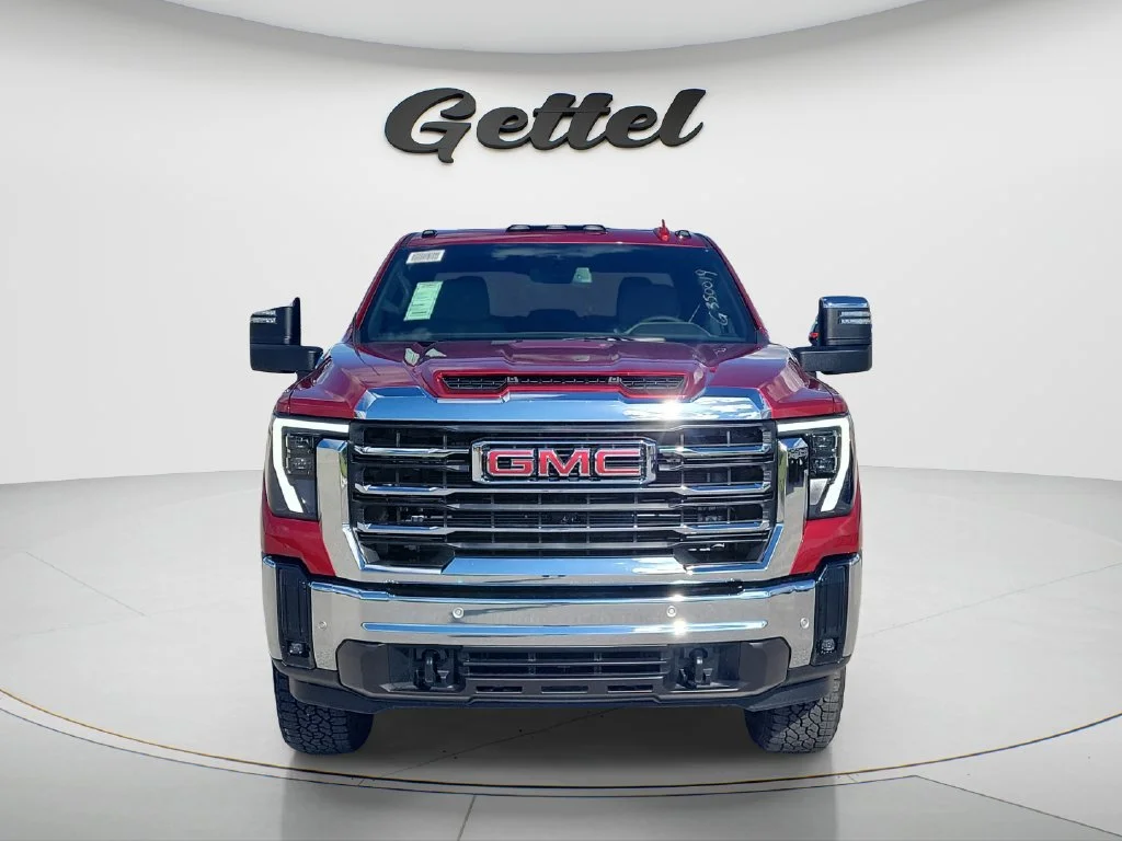 New 2026 Volcanic Red Tintcoat GMC SLT image 2