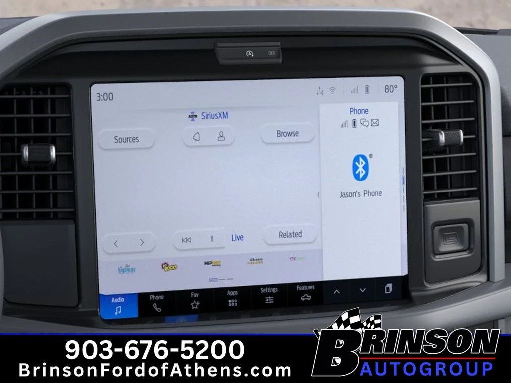 New 2026 Agate Black Metallic Ford XLT image 14