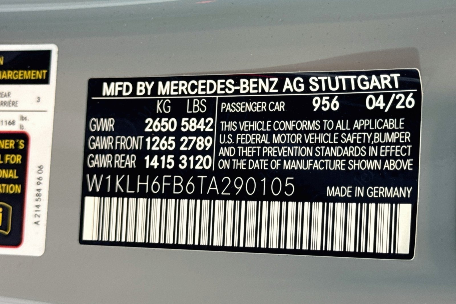 New 2026 MANUFAKTUR Alpine Grey Mercedes-Benz E 450 image 30