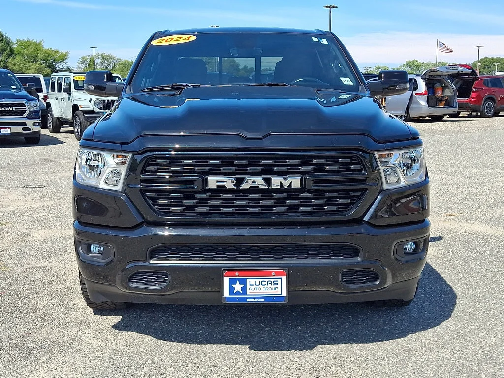 Used 2024 Diamond Black Crystal Pearlcoat Ram Big Horn image 4