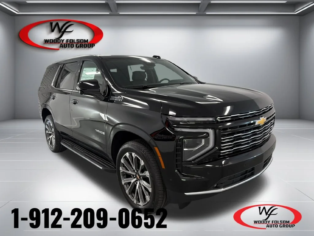 New 2026 Black Chevrolet High Country image 1