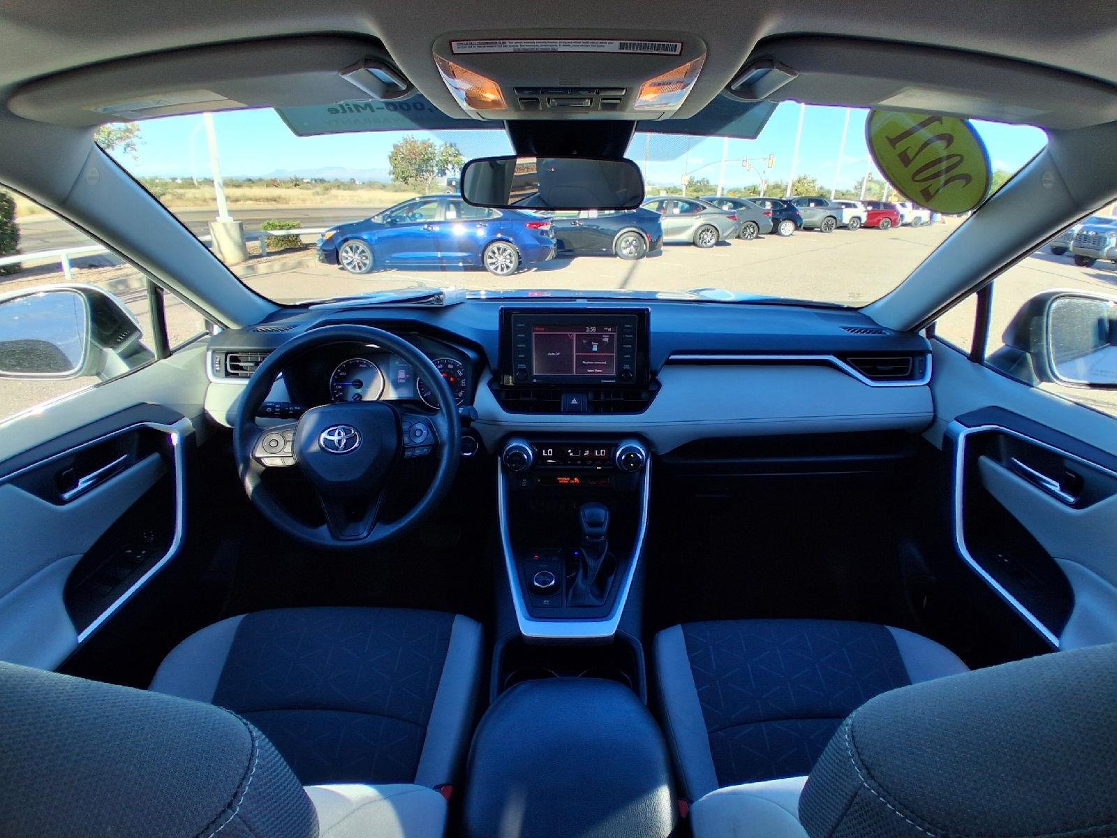 Certified Used 2021 Super White Toyota XLE image 28