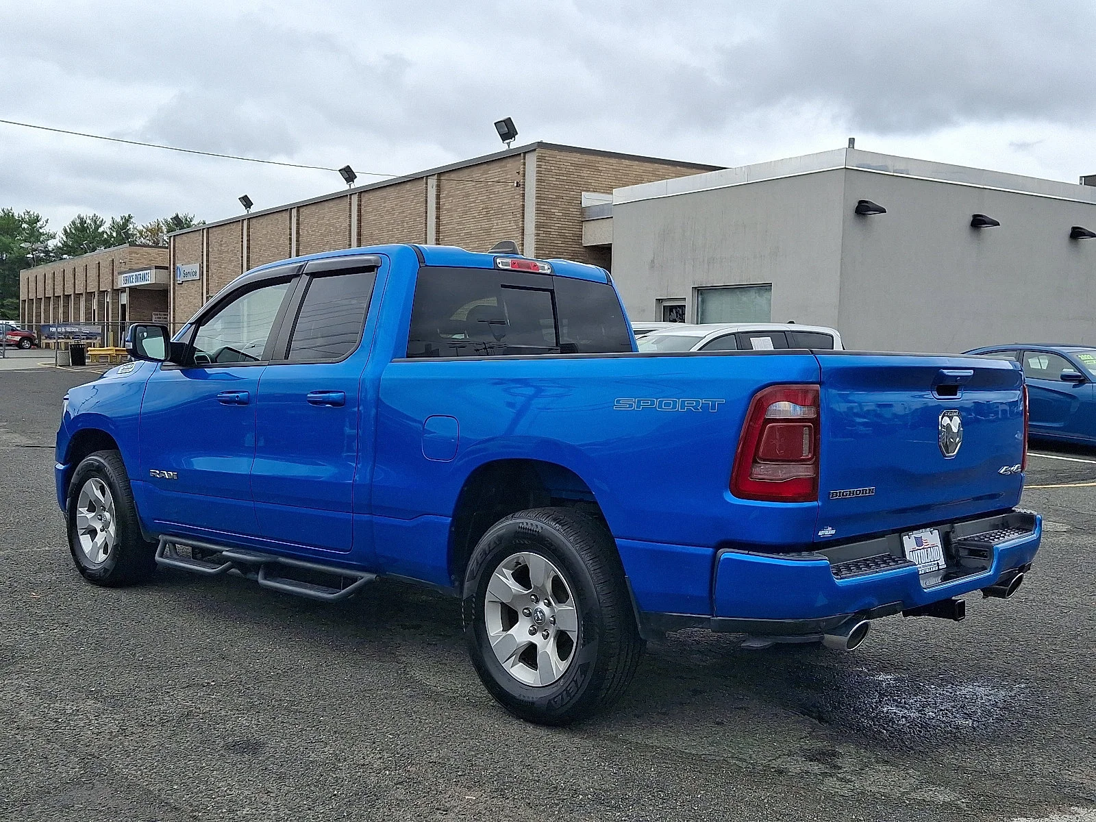 Certified Used 2021 Hydro Blue Pearlcoat Ram Big Horn image 5