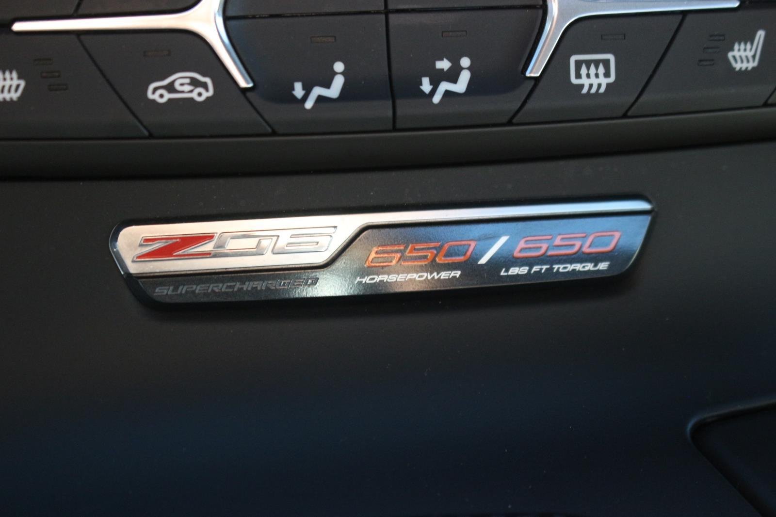 Used 2019 BLADE SILVER METALLIC Chevrolet Z06 2LZ image 31