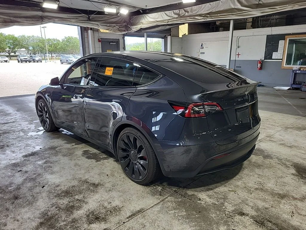 Used 2025 Gray Tesla Performance image 3