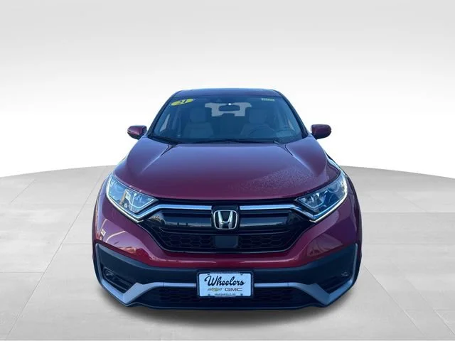 Used 2021 Red Honda AWD EX image 9