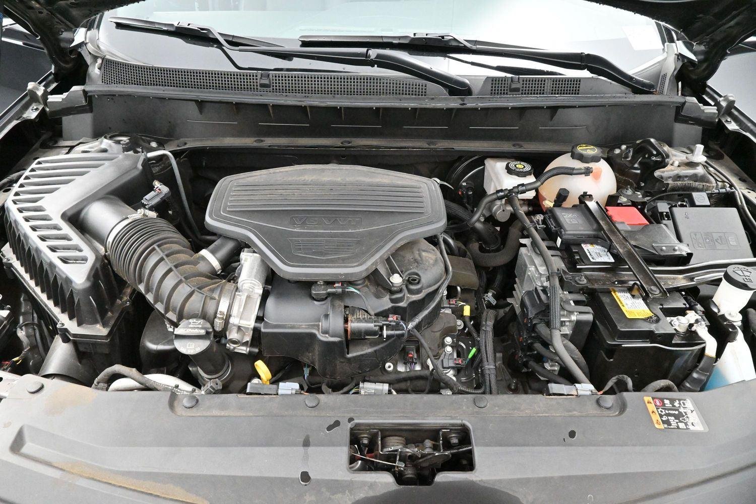Used 2024 Stellar Black Metallic Cadillac Sport image 44