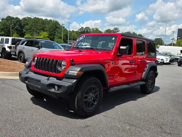 Used 2024 Red Jeep Sport S image 3